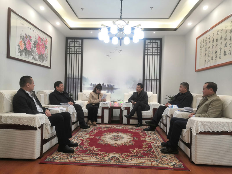 省建協(xié)秘書長(zhǎng)寧廣現(xiàn)蒞臨朝欽節(jié)能生產(chǎn)基地參觀考察--1